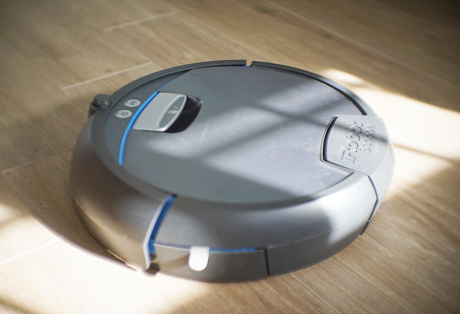 Scrub vacuum and mop the floor handsfree the iRobot Scooba 390 review Enjoy the smart life